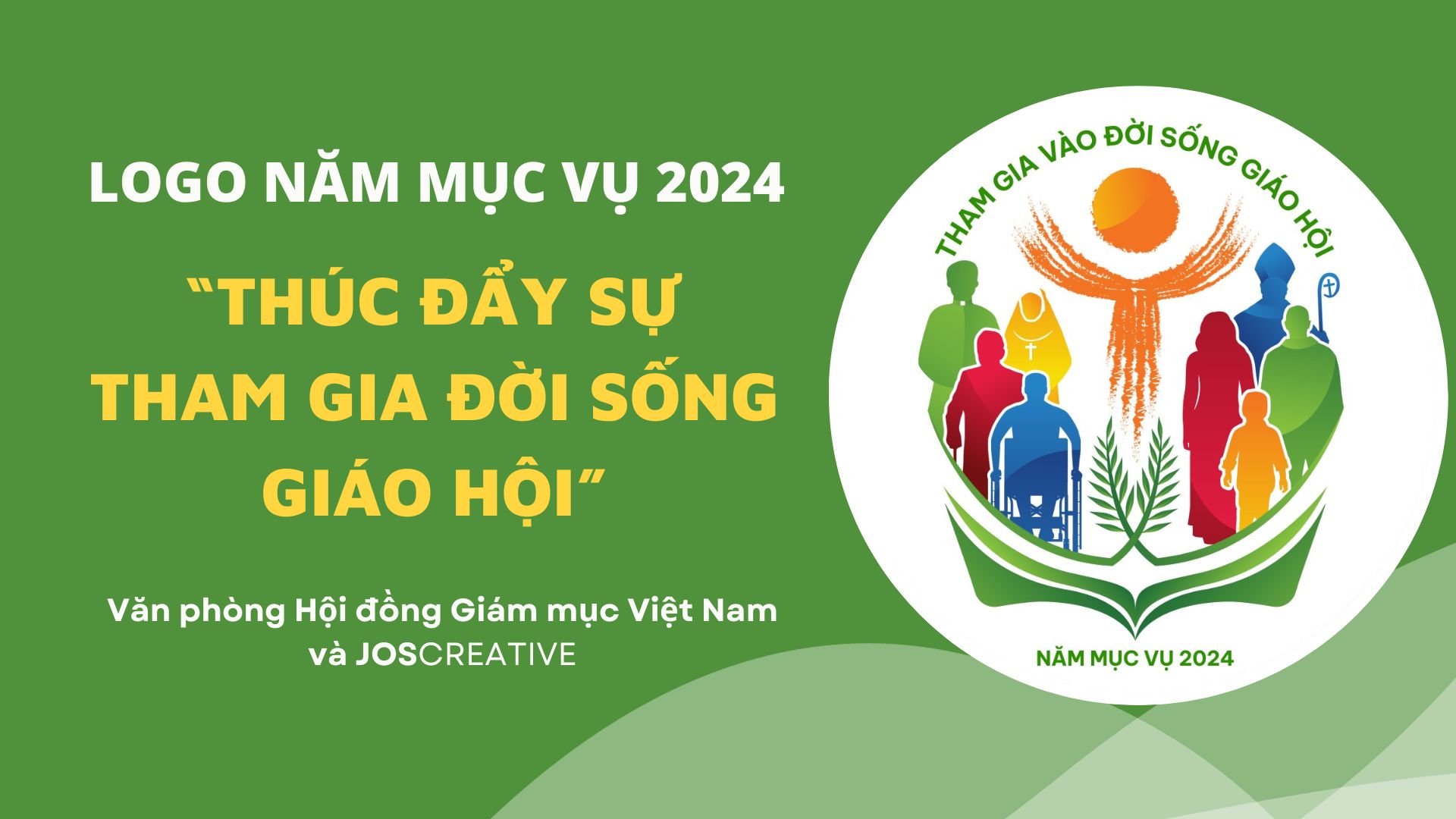 Logo Nam Muc Vu 2024 Thuc Day Su Tham Gia Doi Song Giao Hoi 
